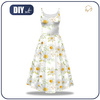 DRESS "ISABELLE" - PASTEL DAISIES PAT. 1 - sewing set L