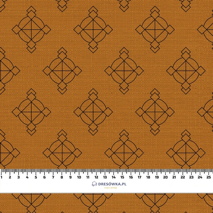 GEOMETRIC MINIMAL WZ. 10 - Minky-Plüsch