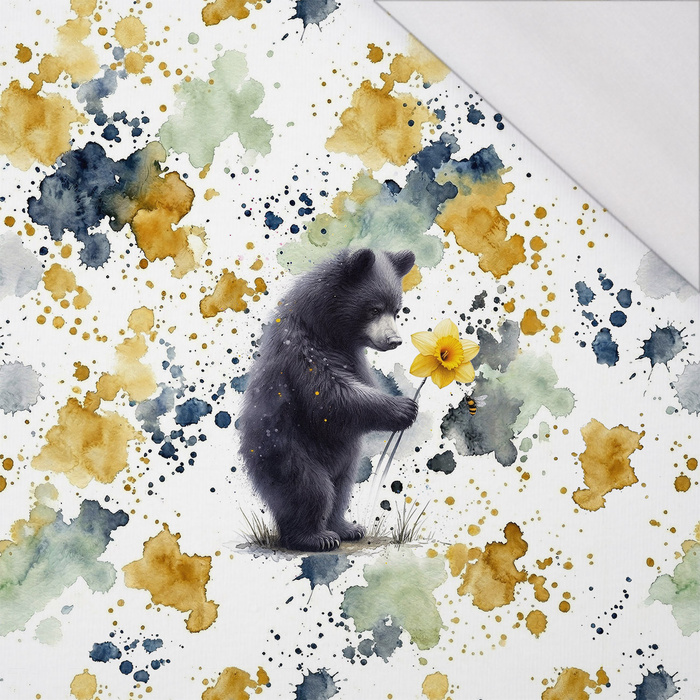 BEAR WZ. 1 - panel (60cm x 50cm) SINGLE JERSEY