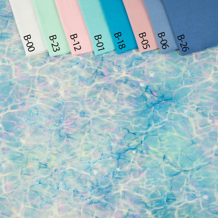 REGENBOGEN-OZEAN Ms. 2 - Nylonstoff PUMI