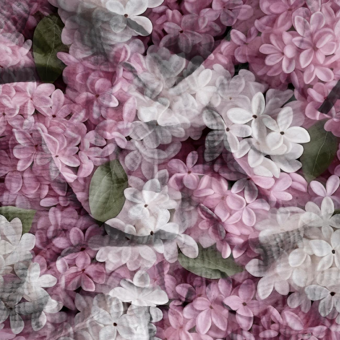LILACS  - Cotton muslin