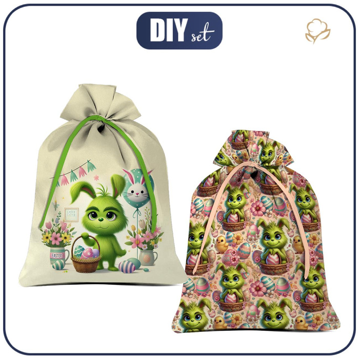 Gift pouches - FUNNY EASTER pat.3 PRANKSTER - sewing set - SMALL