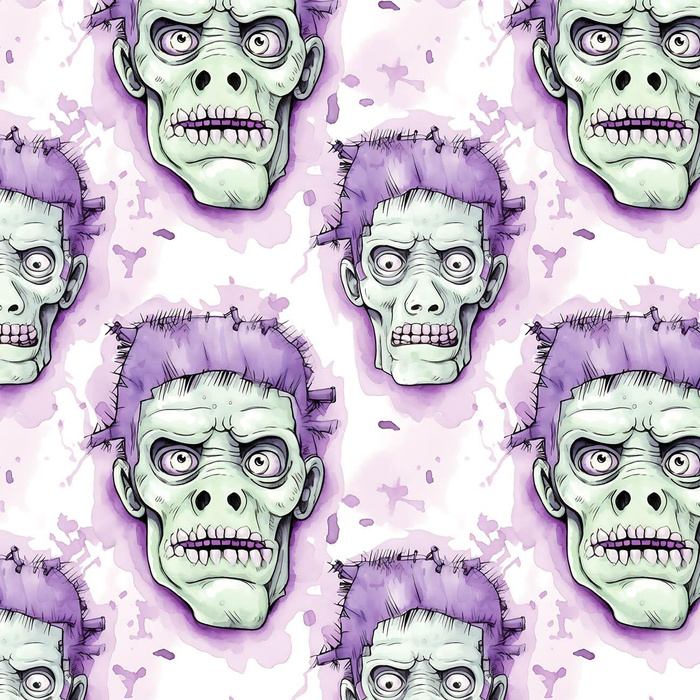 PASTEL FRANKENSTEIN - Viskose Jersey