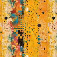 ABSTRACTION WZ.24 - looped knit fabric