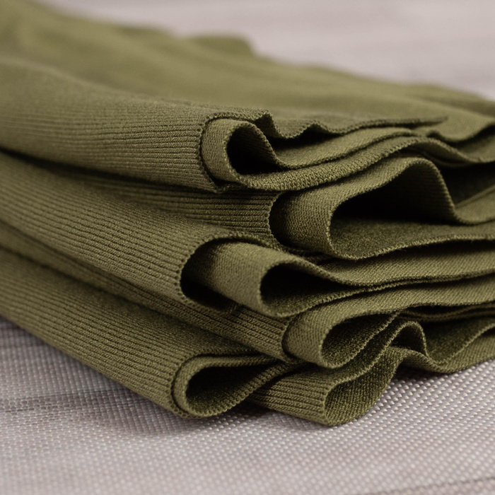 W-27 OLIVE - Viskose jersey 210g