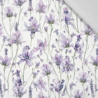 PASTEL FLOWERS WZ. 33 - tkanina viskózová