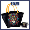 Taška XL s sáčkem 2 v 1 - COLORFUL LION - sada siti