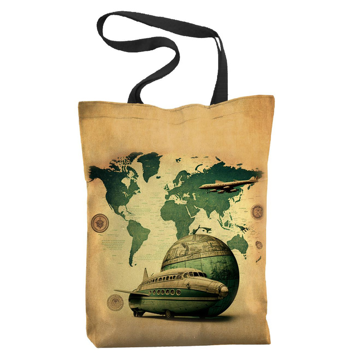 SHOPPER TASCHE - TRAVEL TIME M. 4 - Nähset