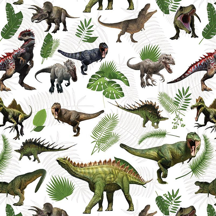 DINO PLANTS - Viscose jersey