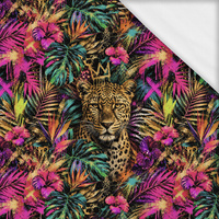 TIGER / NEON JUNGLE WZ. 5 - panel (75cm x 80cm) - single jersey with elastane ITY
