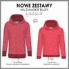 BLUZA DAMSKA (POLA) CLASSIC Z KAPTUREM - ROSA wz. 1 -  dzianina pętelkowa  L