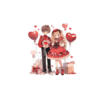 ANIME COUPLE M. 1 - Paneel (75cm x 80cm)