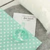 7 Easter eggs sewing set - DOTS WHITE / mint