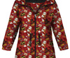 PARKA DZIECIĘCA (ARIEL) - CZARODZIEJSKI MIX WZ. 2 (MAGICZNA SZKOŁA) / czerwona - softshell (146/152)
