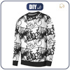 MEN’S SWEATSHIRT (OREGON) BASIC - STREET ART pat. 1- sewing set XXXL