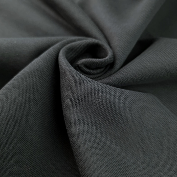 French terry TWILL / HEAVY 450g - GRAPHIT