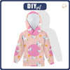 KID'S HOODIE (ALEX) - UNICORNS pat.3 - sewing set