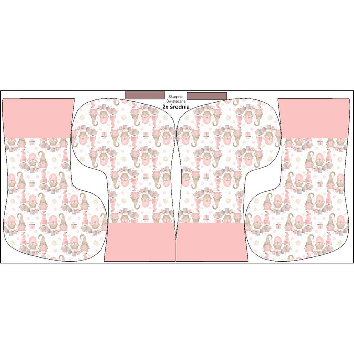 Weihnachtssocken Set - WEIHNACHTSWICHTEL M. 1