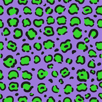 NEON LEOPARD vz. 1 - lycra 300g