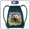 GYM BAG - WATERCOLOR HEDGEHOG - big