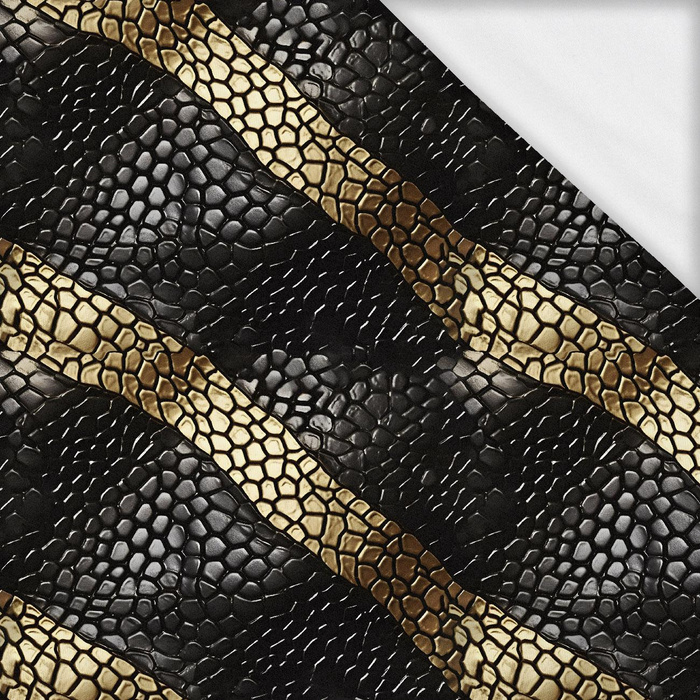 Leather Pattern wz.3- single jersey z elastanem ITY