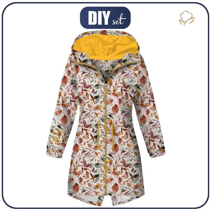DAMENPARKA (ANNA) - HERBSTBLÄTTER M. 2 (BUNTER HERBST) - Softshell M