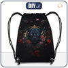GYM BAG - GOTHIC PANTHER - sewing set