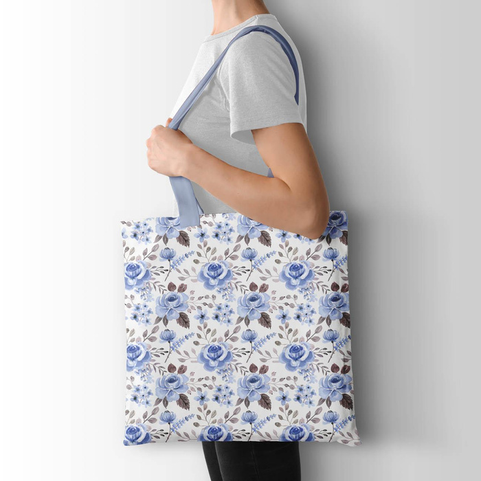 BLUE FLOWERS - Krepa