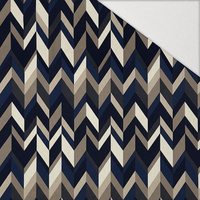 RETRO GEOMETRIC WZ. 18 - Hydrophobic brushed knit