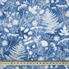 100CM WEIß FARNBLÜTEN (CLASSIC BLUE) - HOME DECOR PREMIUM Webware