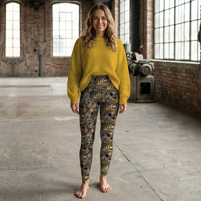 GOLD JUNGLE - Slub Weave