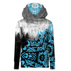 UNISEX HOODIE (HYDRA) - MANDALA FOREST - Nähset S