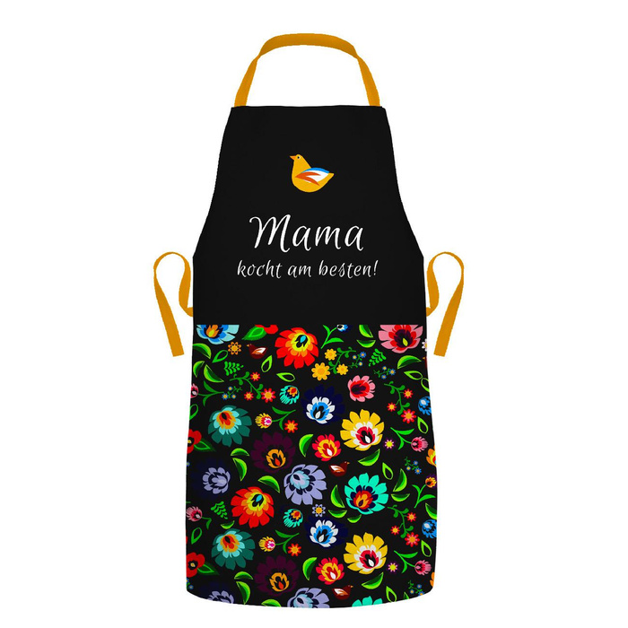 Zástěra - MAMA KOCHT AM BESTEN - Sada šití