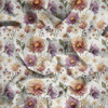 FLOWERS HEDGEHOG FAMILY - Baumwoll Musselin
