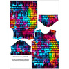 T-SHIRT DZIECIĘCY (140-146) - STREET GRAFFITI WZ.3 - zestaw do uszycia