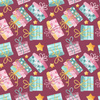 CHRISTMAS PRESENTS / STARS (CHRISTMAS PENGUINS) - Cotton woven fabric