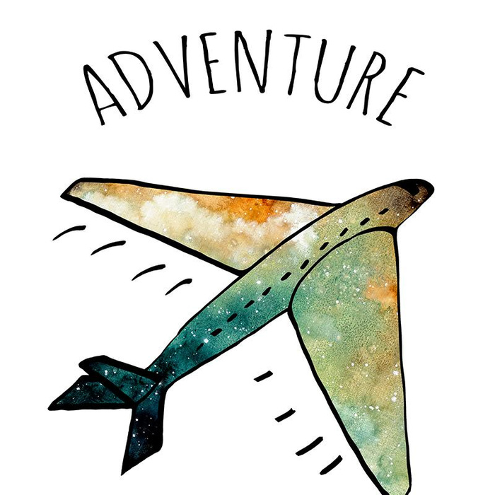 ADVENTURE TIME / galaktická cesta - panel single jersey TE210