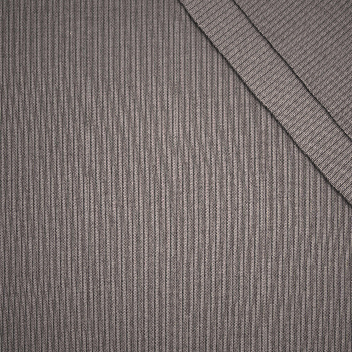 Rib Jersey fabric Unicolour - ROCKY (D-44)