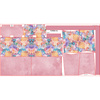 Torba XL z saszetką 2 w 1 - PASTEL FLOWERS WZ.19 - zestaw do uszycia