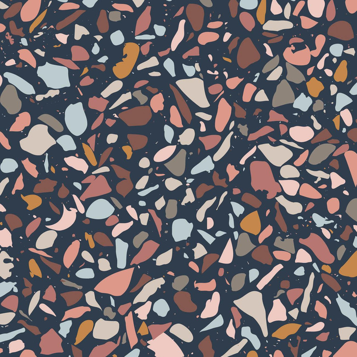 TERRAZZO VZ. 5 - tkanina bawełniana