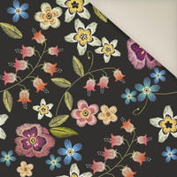 FLOWERS - Upholstery velour