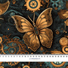 Butterfly & Flowers wz.12 - Krepa