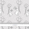 HAPPY BUNNY WZ. 7 - Polster- Velours