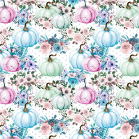 KÜRBISSE UND BLUMEN Ms 3 (KÜRBISGARTEN) - Viskose Jersey