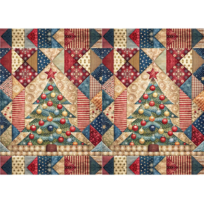 BATIK WZ. 4 - panel 71cm x 100cm/ 2szt. - Woven Fabric for tablecloths