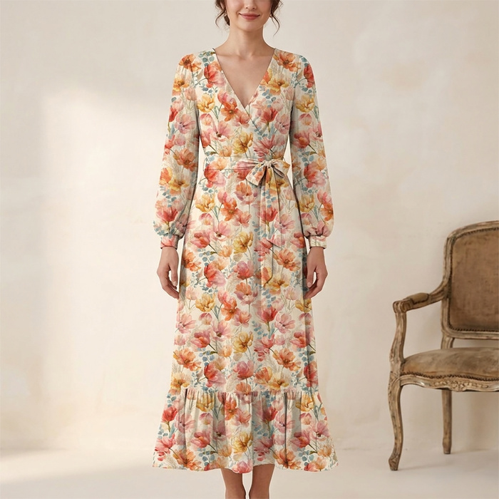 Flowers wz. 65 - Lycra 300g