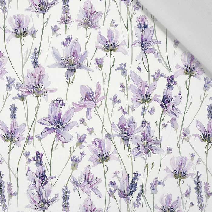 PASTEL FLOWERS WZ. 33 - Baumwoll Webware