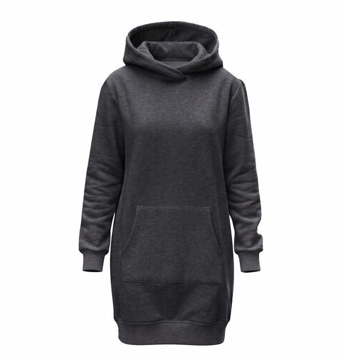 DIY Set - HOODIE "LUXA" GRAPHITE - XXXL/XXXXL