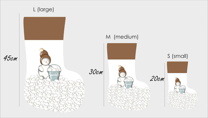 Christmas Stocking Set - SNOWMAN