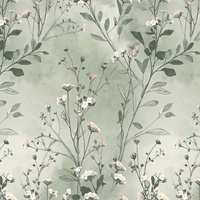 PASTEL FLOWERS WZ. 27 (modern mint)